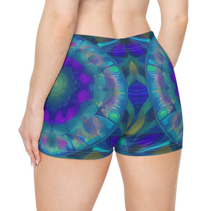 Azure Orbit Women's Shorts