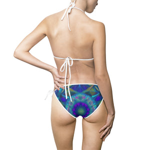 Azure Orbit Women's Bikini Set