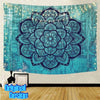 PSY Blue Lotus Mandala Tapestry - www.psywear store.com