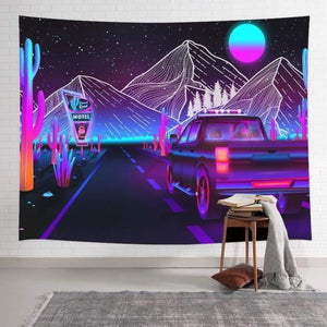 PSY Driving High Tapestry - www.psywear store.com