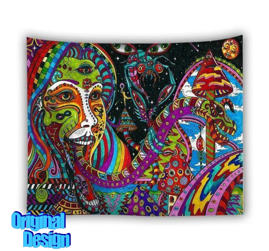 PSY Queen Haillin Tapestry - www.psywear store.com