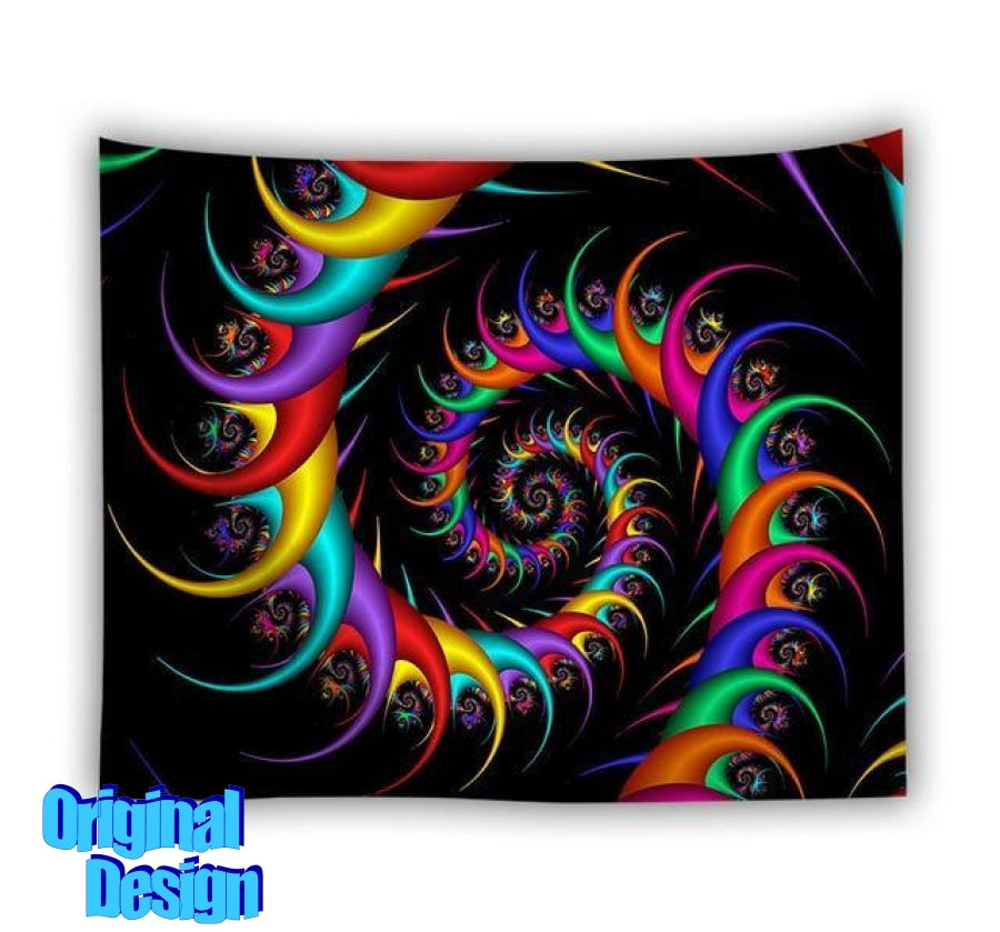 PSY Spiral Cord Tapestry - www.psywear store.com