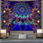 PSY Hoovering Lotus Tapestry - www.psywear store.com