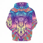 PSY Mandala Elephant Hoodie - www.psywear store.com