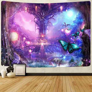 PSY The Butterfly Underworld Tapestry - www.psywear store.com